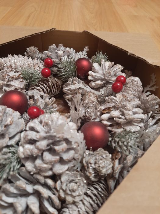 Ozdobą świąteczna wianek