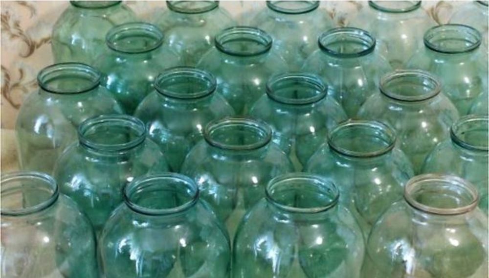 Трилітрові банки скляні, б/у, 15 грн/шт, 20 шт