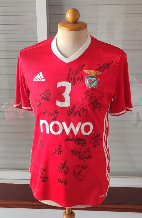 Camisola S. L. Benfica - Davide Carvalho, Andebol 2016/2017