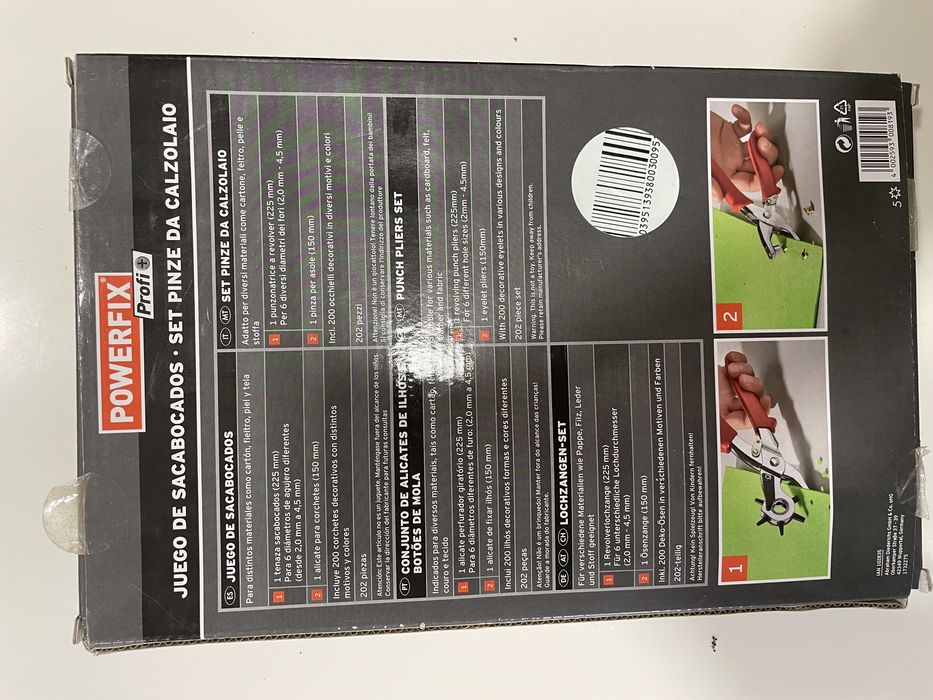 Conjunto alicates LIDL