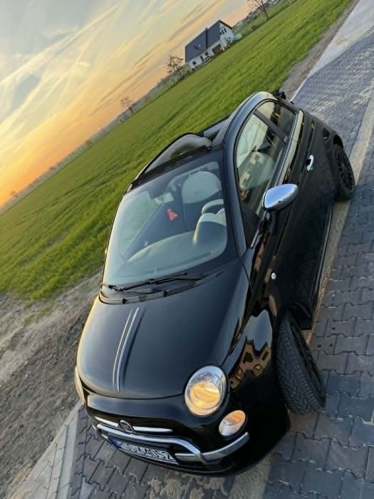 Fiat 500 FIAT 500c piękny miejski kabriolet