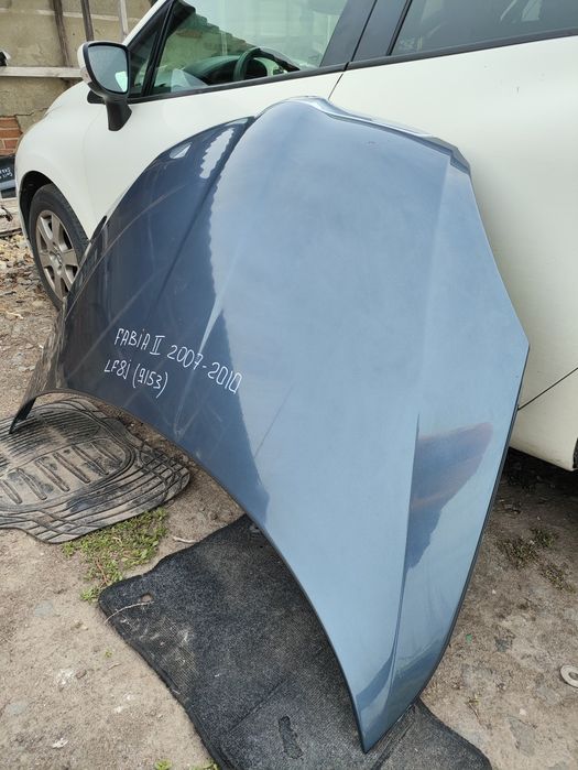 Skoda Fabia II 2007-2010 капот фарба LF8J (9153)