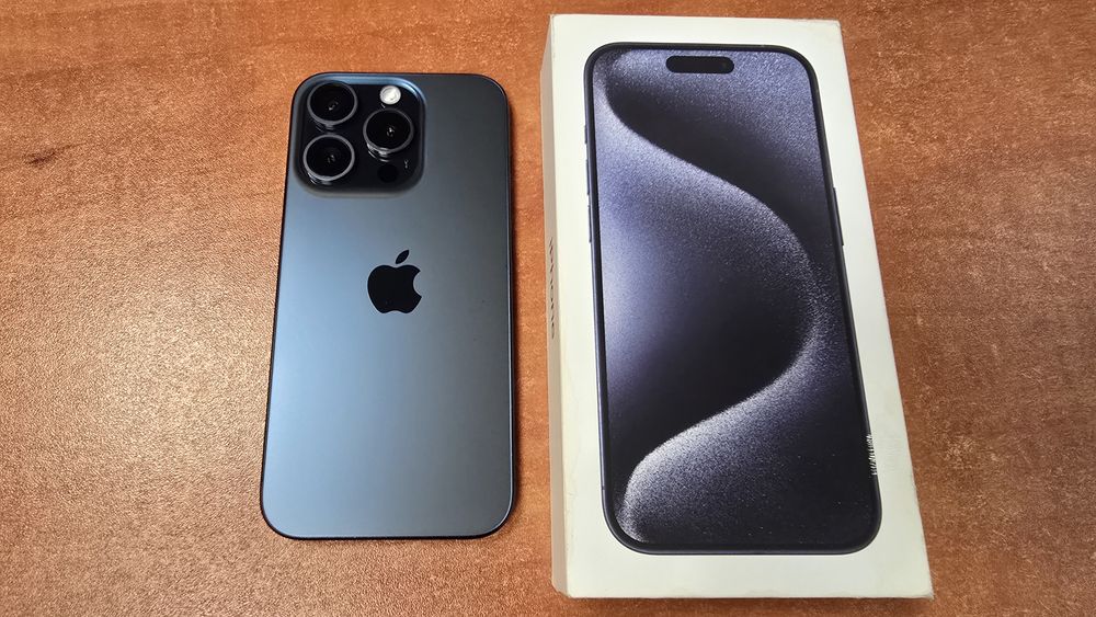 iPhone 15 Pro 128GB niebieski, stan bdb