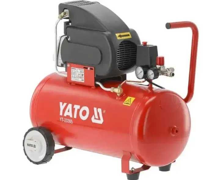 Компресор повітряний YATO 50 л 1.5 кВт 8атм 200 л/хв компрессор PL