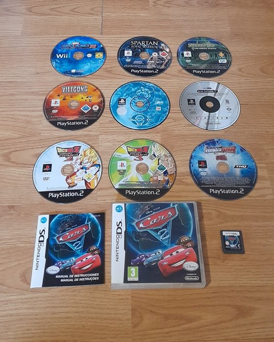 Jogos Originais Playstation 1/Playstation 2/Nintendo DS/Wii