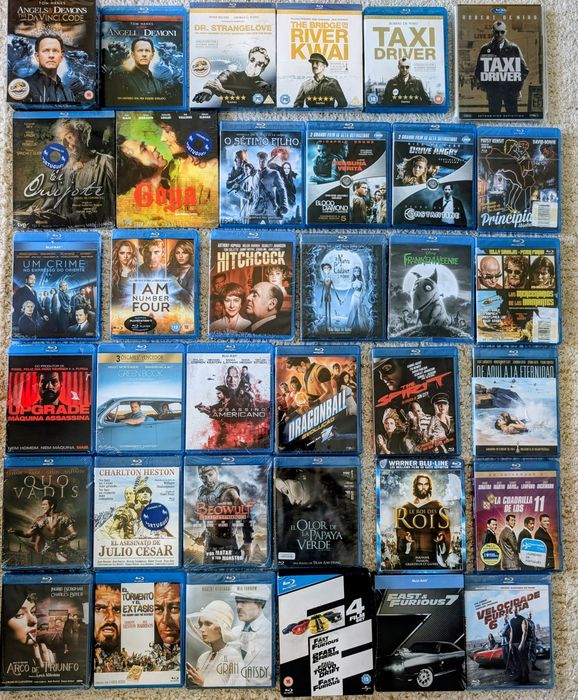 Blu-rays de Coleção – Títulos Raros (ver 8 fotos)