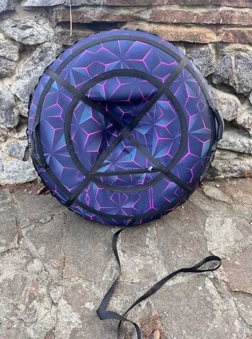 Тюбінг плюшка санки ватрушка надувний тюбинг таблетка зима для снігу