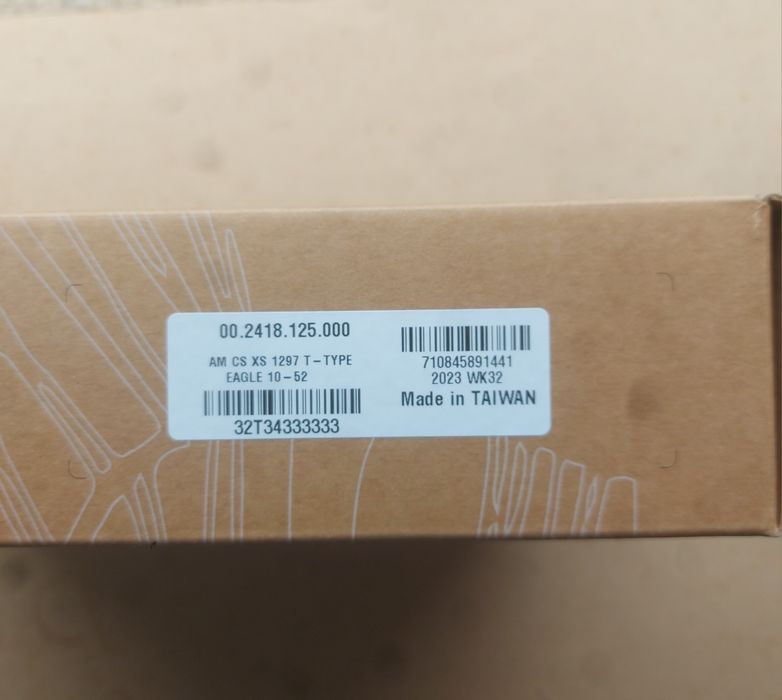 Cassete Sram  XS-1297 T-Type Eagle