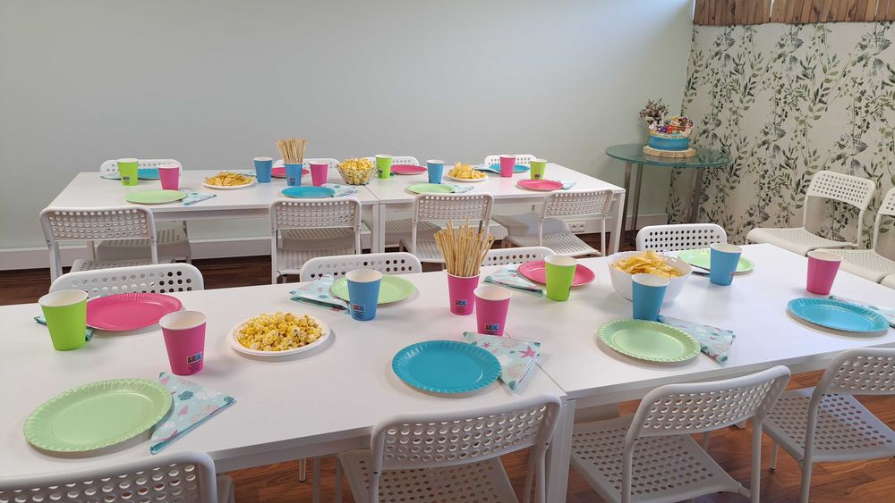 Salão de jogos e diversões para eventos infantis e familiares