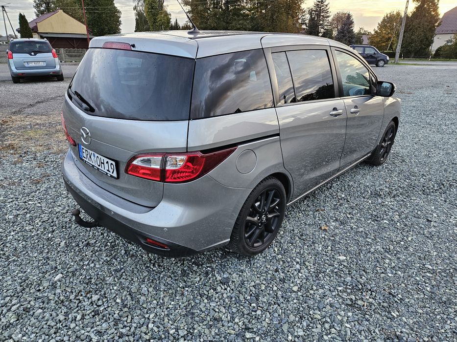 Mazda 5 II 1.8 115 KM Benzyna Bogata Wersja Wyposażenia* 7 osobowe** Hak* Okazja*
