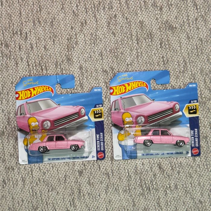 Hot Wheels The Simpsons Family Car (Selados)