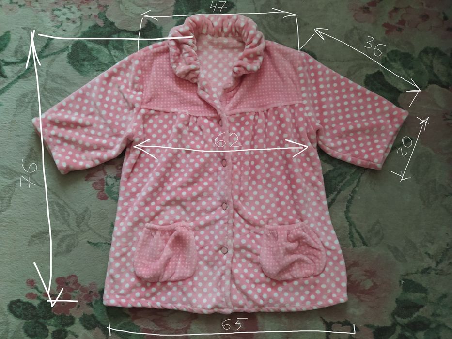 Теплый флисовый домашний костюм