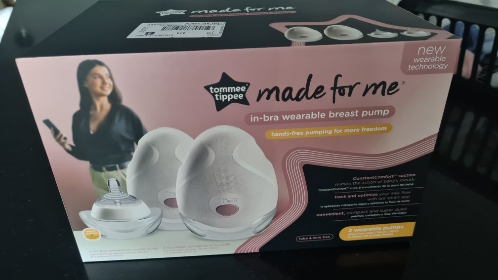 Tommee Tippee's Made for Me In-Bra Breast Pump