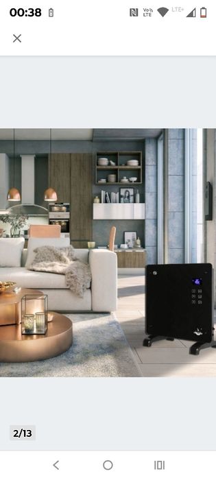 El Fuego#grzejnik szklany#okazja!