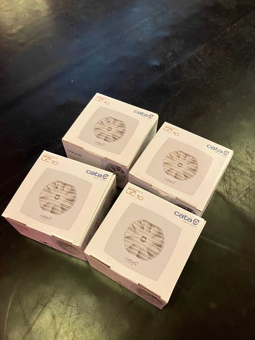 Conjunto 4 VENTOINHAS UC10 - Silenciosas - Cata New Tech - Na caixa
