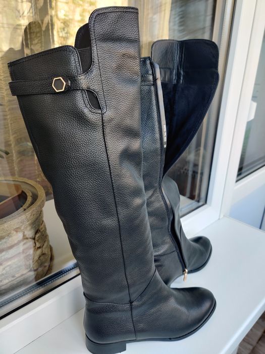 Сапоги черные 38