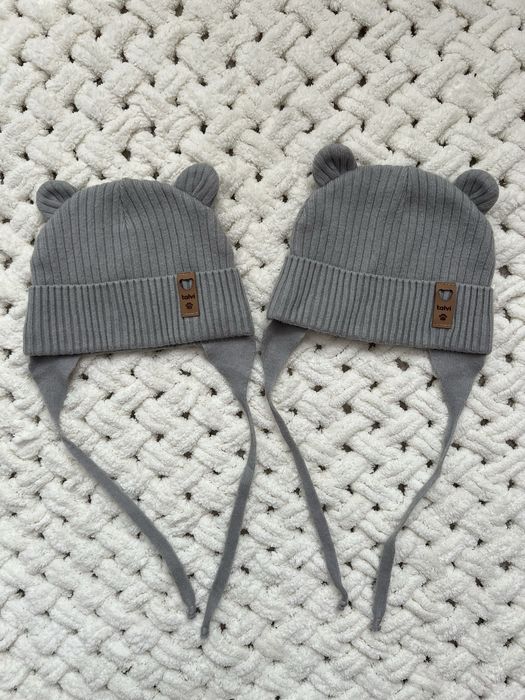 Шапочки для двійні демісезон