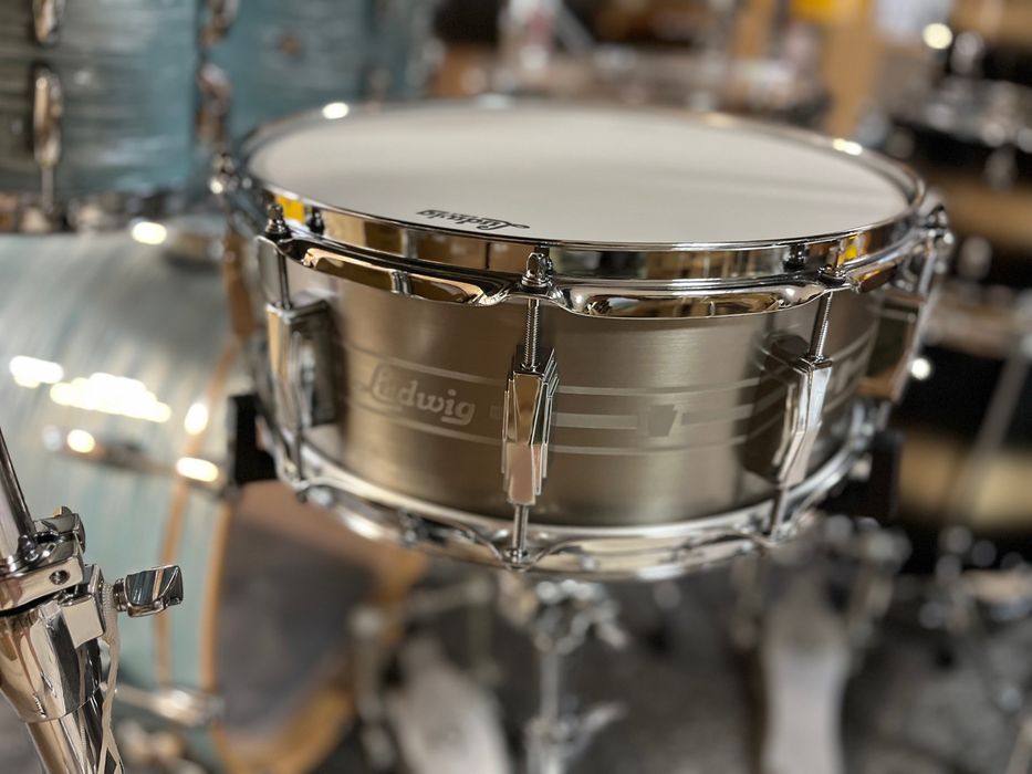 Ludwig Heirloom Stainless Steel werbel 14''x5.5''