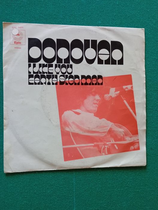 Disco de vinil de Donovan "i like you earth sign man" Donovan