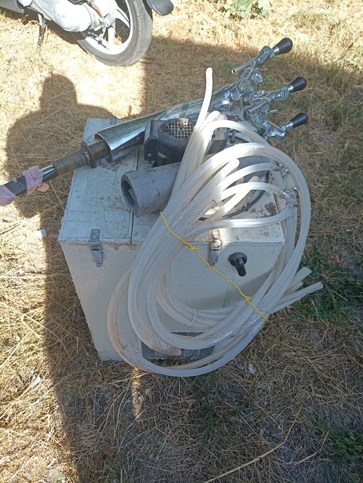 Установка (охладитель) для розлива напитков