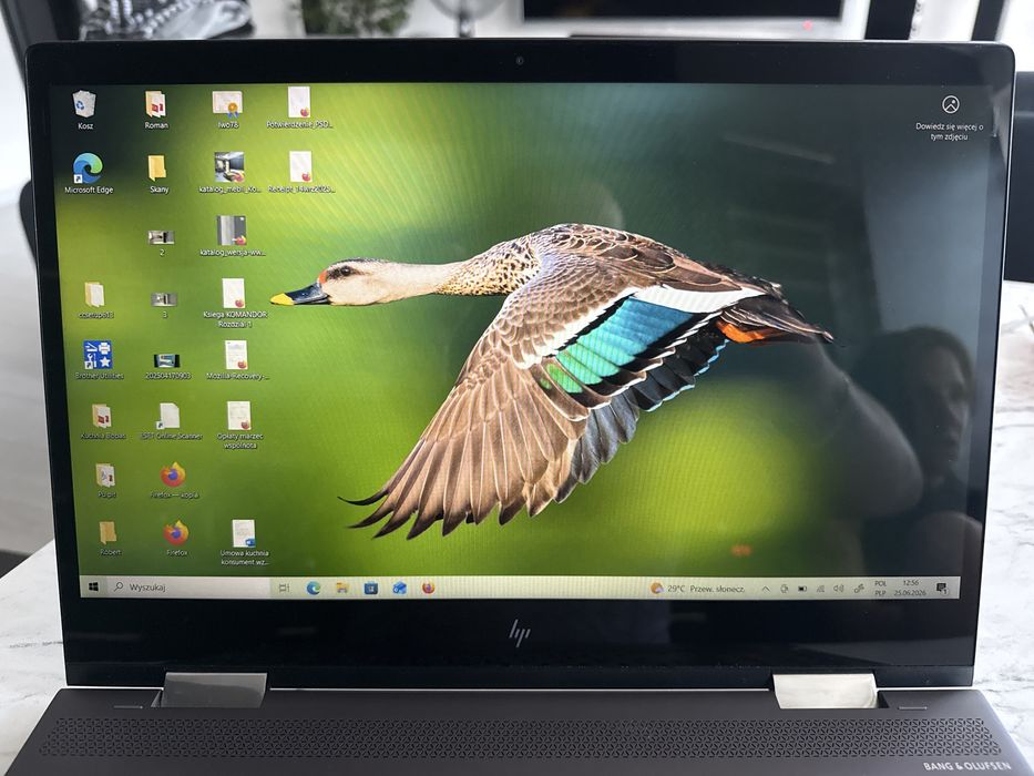 HP LNVY Laptop dotykowy Ryzen 5 16 RAM SSD 500 GB