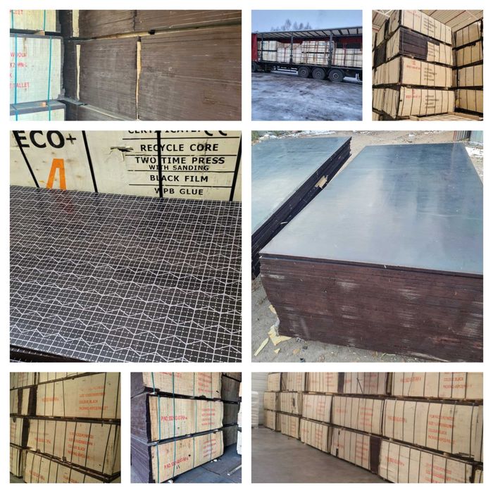 Płyta Topolowa Szalunki Stropowe Stemple budowlane Dźwigary H20 Doki