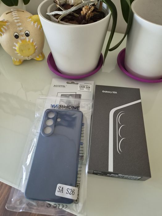 Samsung s26 12/256g factura de agosto e garantia de 36 meses