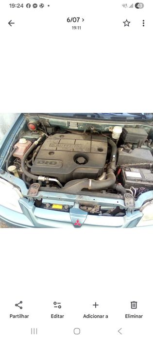 Carrinha Mitsubishi a Diesel super económica