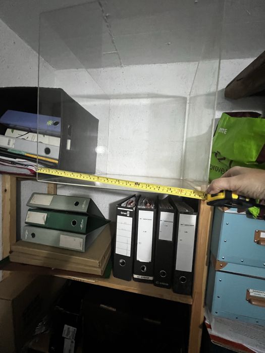 Caixa acrilica grande para uso diverso