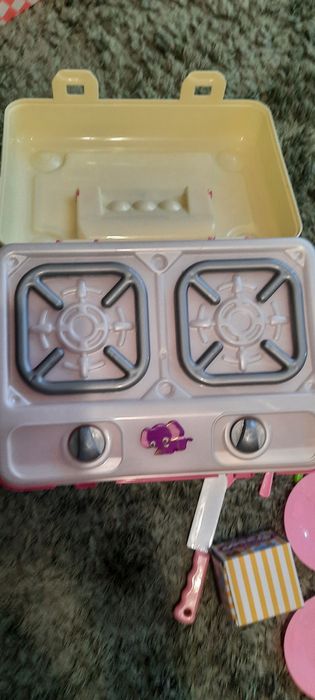Дитячий іграшковий посуд, кухня, продукти, набір