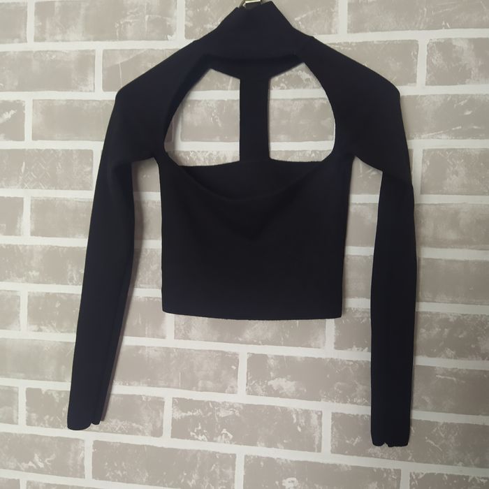 Топ кофта дрібний плотний рубчик