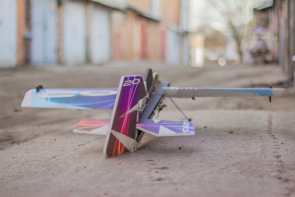 Авиамодель, RC-Factory Extra 300L 1,2м, радиоуправляемый самолет