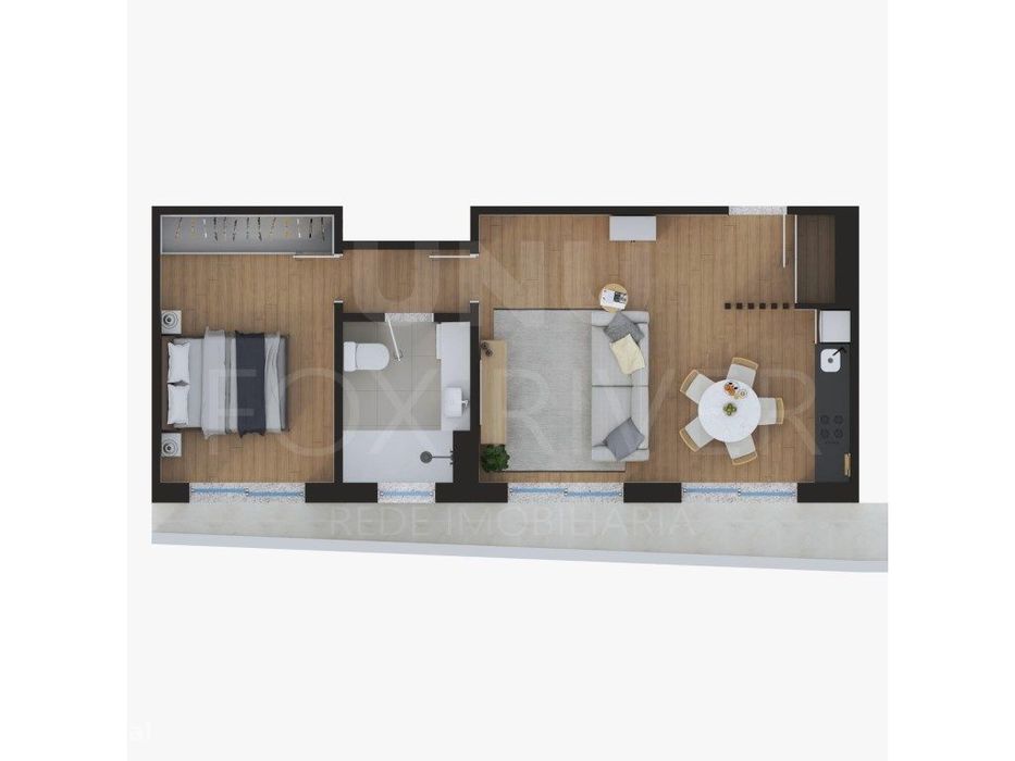 Apartamento T1 Cidrões Residence, Valença