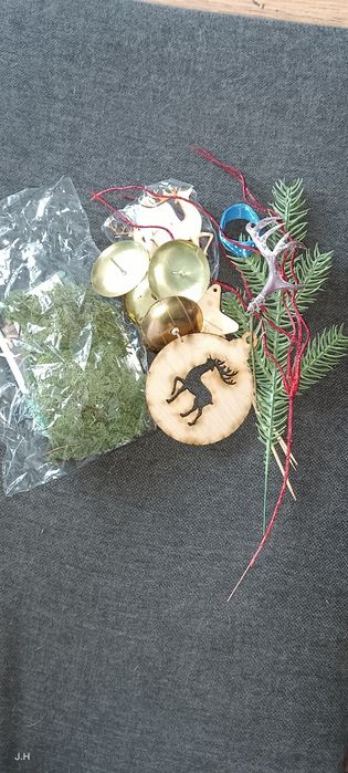 Ozdoby na stroik Boże Narodzenie