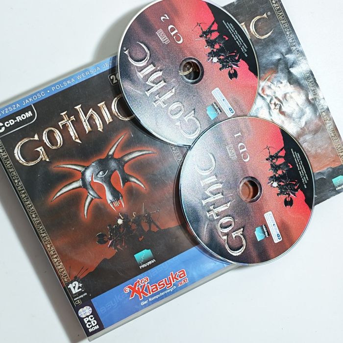 Gra PC - Gothic 1 extra klasyka polskie wydanie komplet