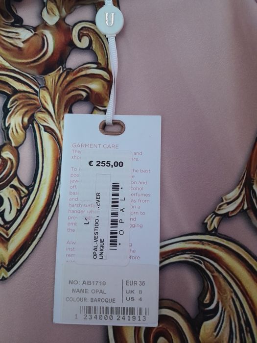 Vestido Barroco Forever Unique