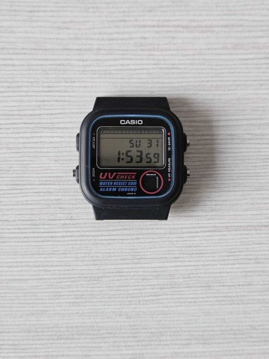 Casio UV-100 z 1987 - NOS - koperta i modul 508 - na czesci