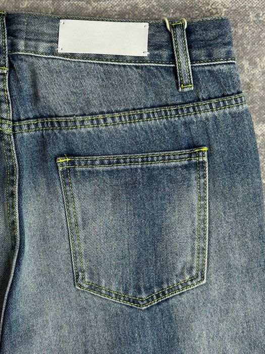 Джинси кльош distressed faded baggy штани archive джинсы сині S M L