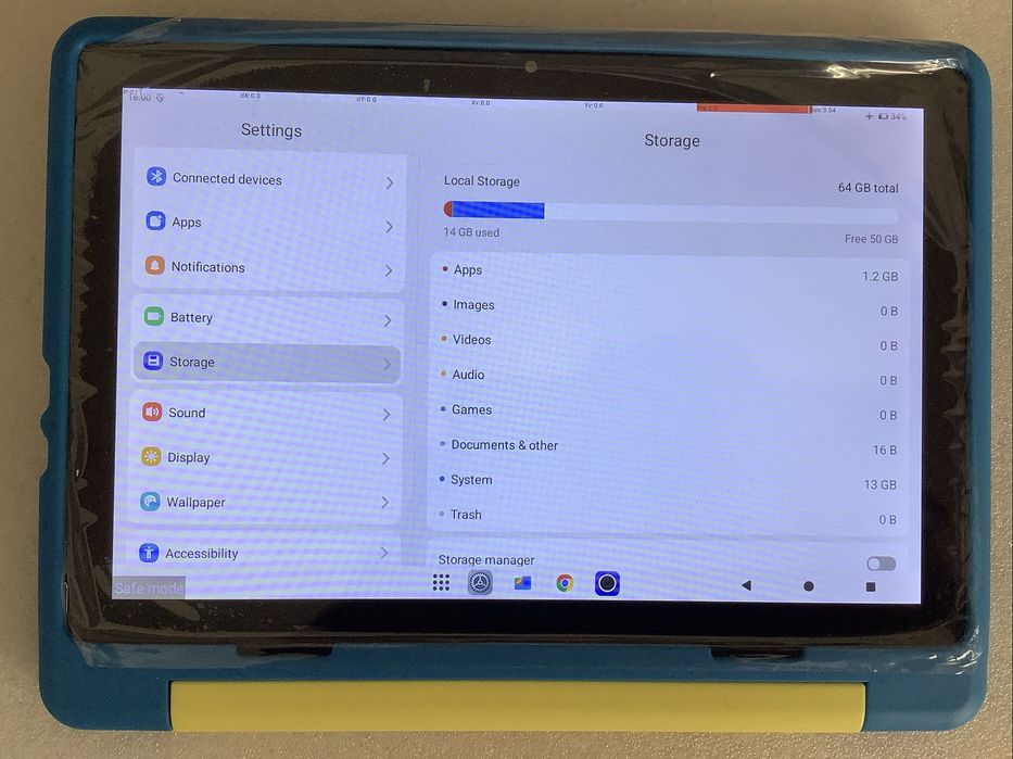 Tablet 10.1 polegadas para crianca