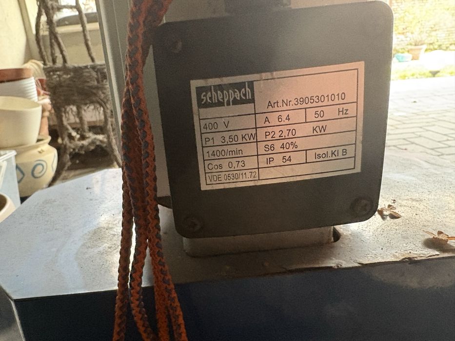 Rębak do drzewa Scheppach