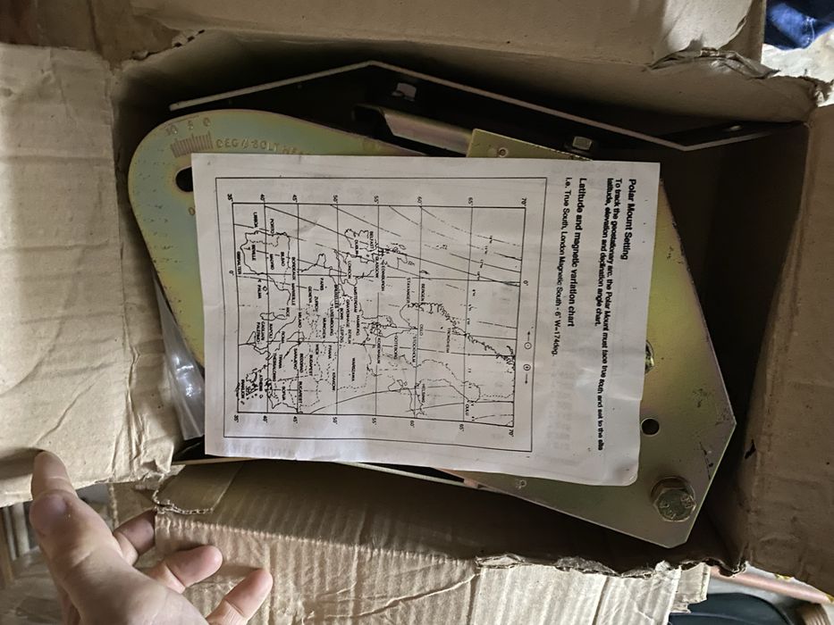 Suporte de prato antena parabolica
