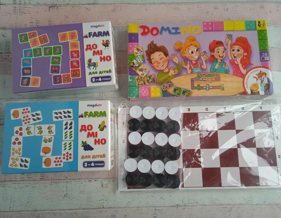 Сковородки, домино и др. игры