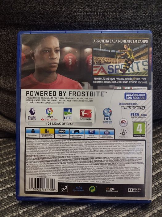 Jogo FIFA 17 ps4