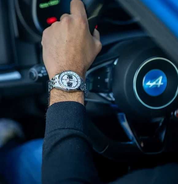 Yema Rallygraf Alpine Cup Series YMHF1589ALP-BM Męski Chronograf