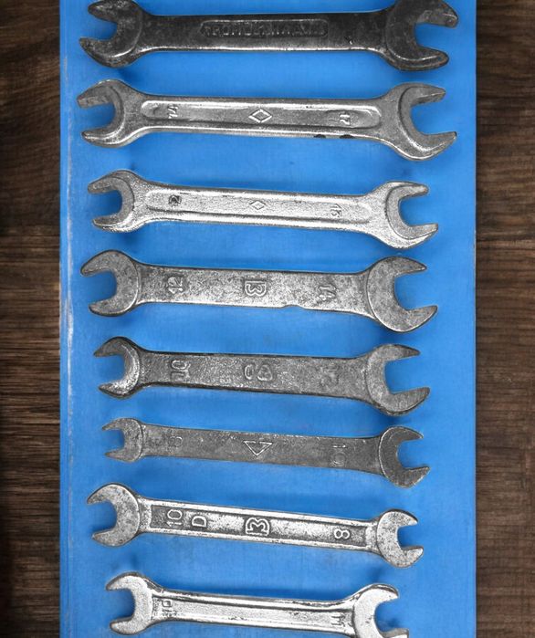 Набор 11 ключей гаечные СССР рожковые Продам все