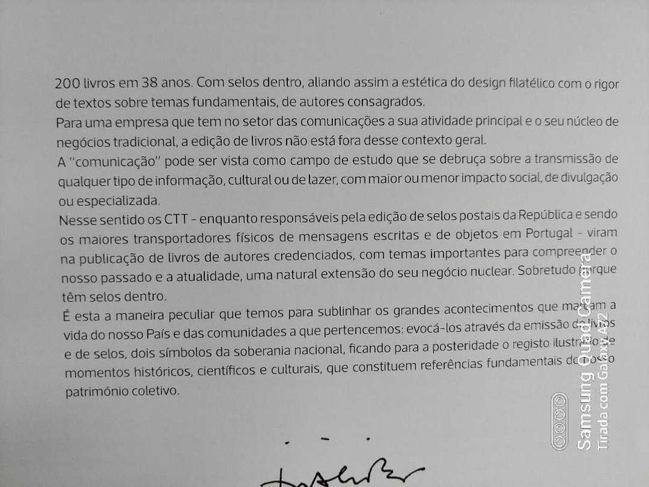 LIVRO Catalogo CTT 200 ediçoes 1983 A 2021 - novo