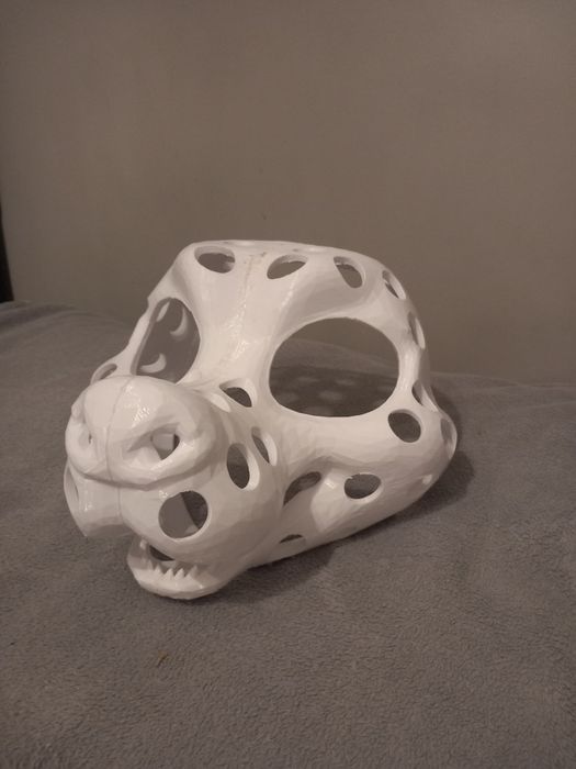 Maska baza furry fursuit druk 3D