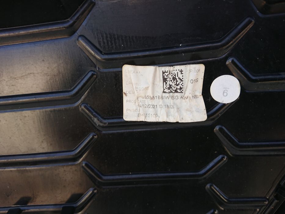 Audi A3 8Y0 19- S-line grill Atrapa