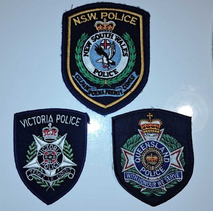 Naszywki australijskiej Policji