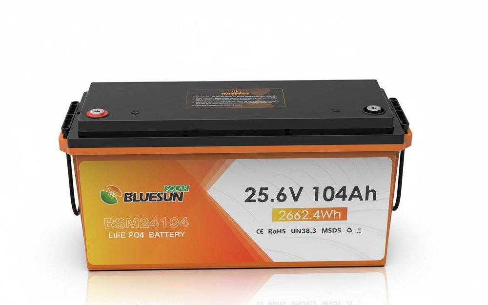 LiFePO4 акумулятор BSM 24V 104Ah — ресурс до 6000 циклів